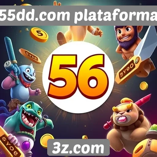 56 jogos disponíveis na plataforma 55dd.com