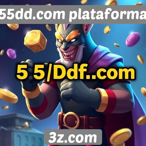 Oferta de jogos disponíveis na plataforma 55dd.com